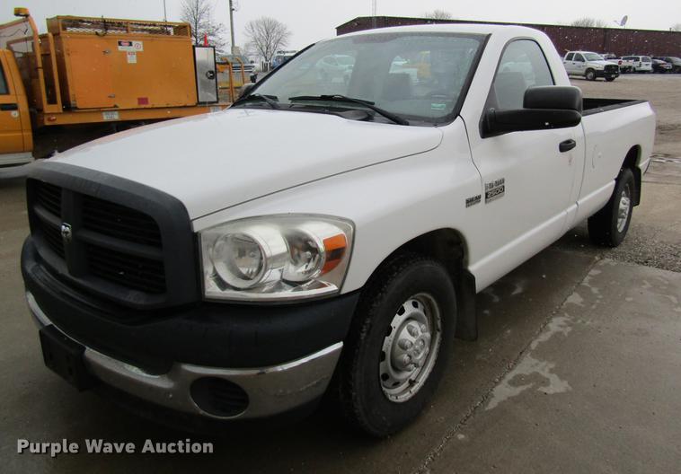 image for item DC4448 2007 Dodge Ram 2500 pickup truck