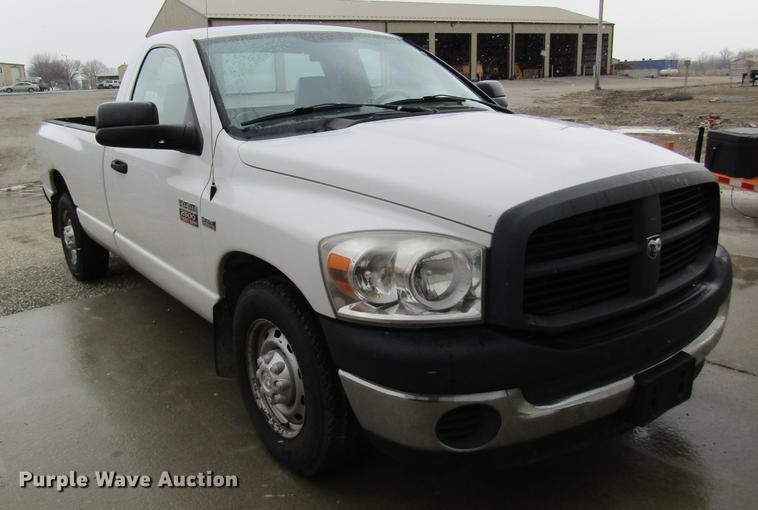 image for item DC4448 2007 Dodge Ram 2500 pickup truck