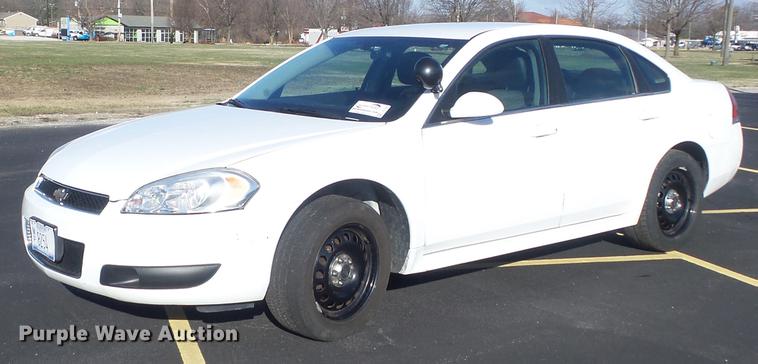 image for item DC7387 2012 Chevrolet Impala Police Cruiser