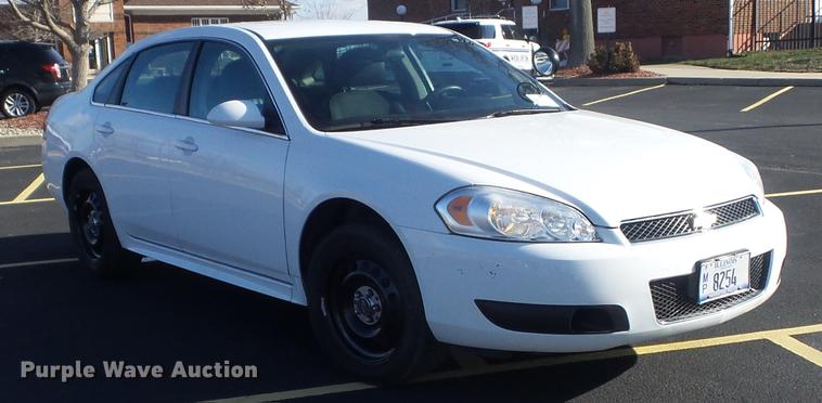 image for item DC7387 2012 Chevrolet Impala Police Cruiser