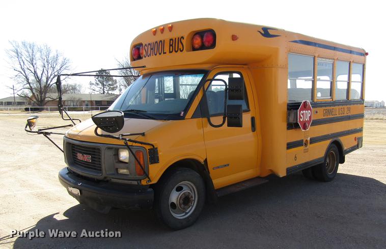 image for item DD8742 1998 GMC Savana G3500 Cargo school bus