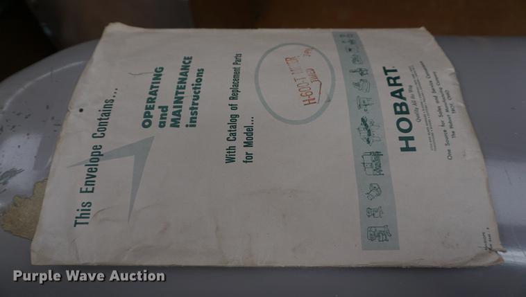 image for item DN9294 Hobart H-600-T mixer
