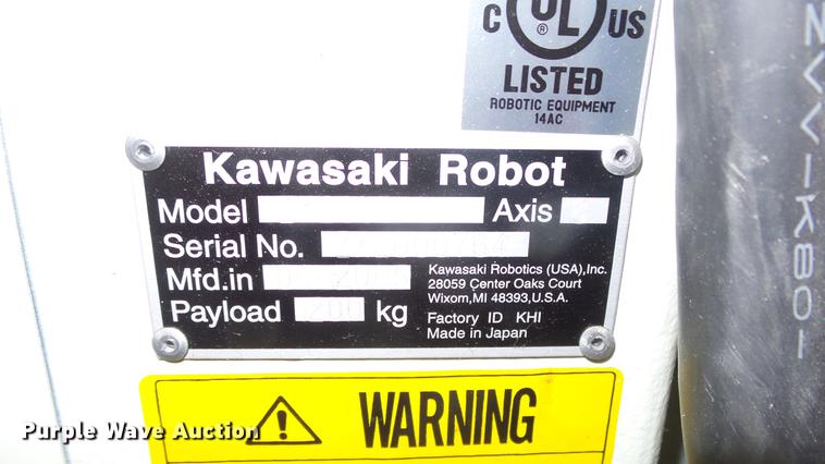image for item DR9536 2005 Kawasaki ZX200S robot