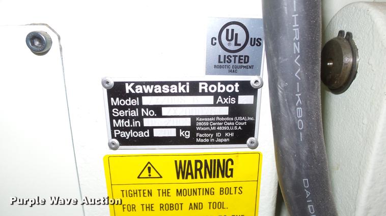 image for item DR9536 2005 Kawasaki ZX200S robot