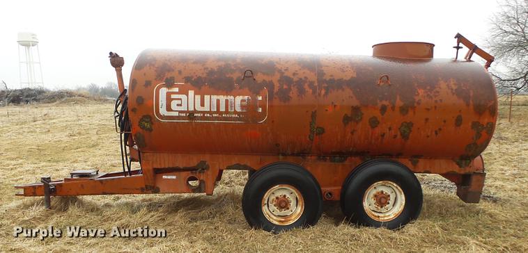 image for item DS9572 Calumet S1625 sludge tank trailer