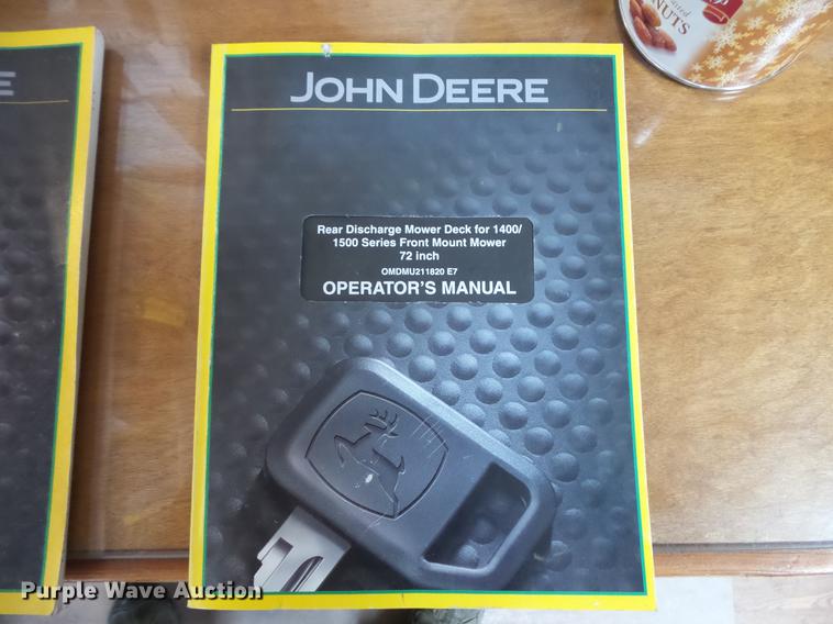 image for item DV9548 John Deere 1565 Series II lawn mower