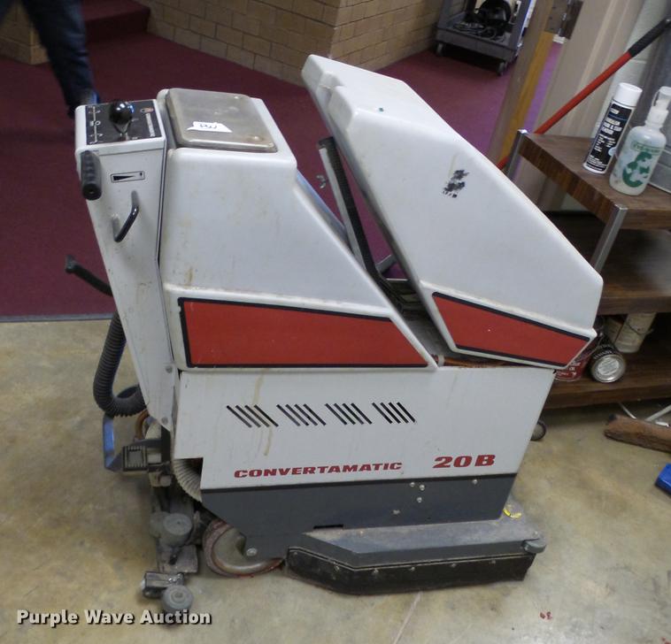 image for item EA9918 (2) Advance Convertomatic 20B floor scrubbers