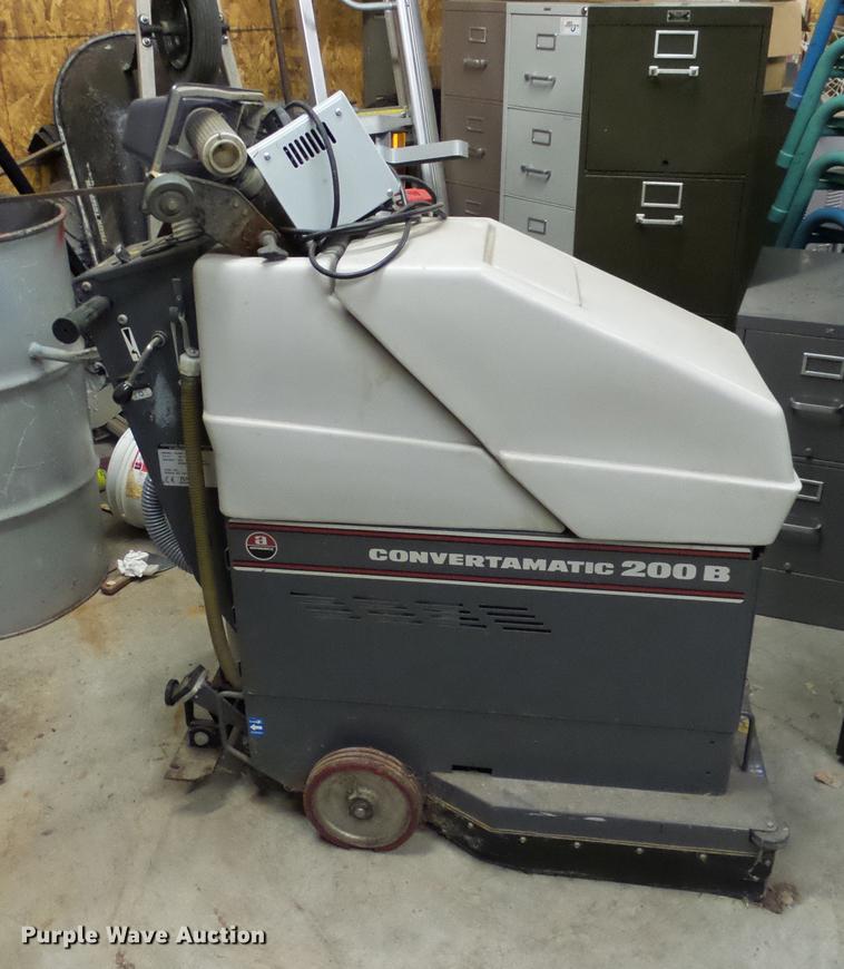 image for item EA9918 (2) Advance Convertomatic 20B floor scrubbers
