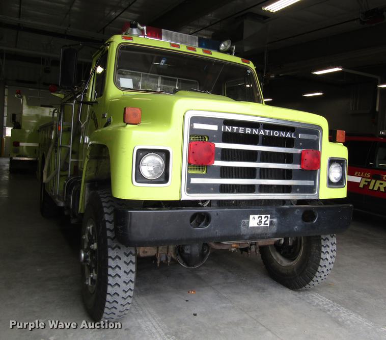 image for item EI9271 1979 International R1824 fire truck