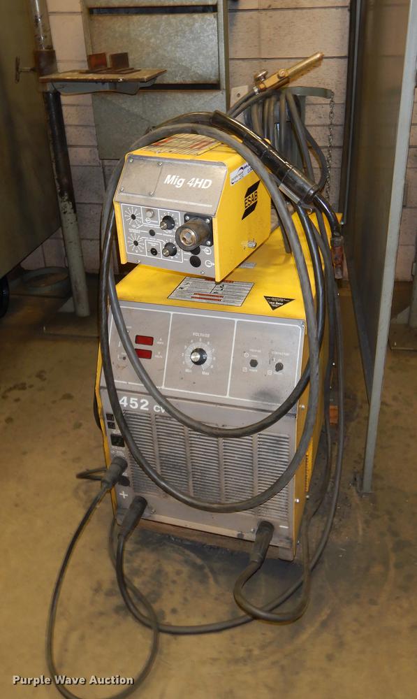 image for item EJ9801 Esab Mig 4HD/452CV welder