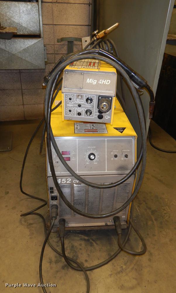 image for item EJ9801 Esab Mig 4HD/452CV welder