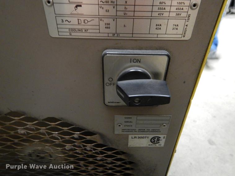 image for item EJ9801 Esab Mig 4HD/452CV welder