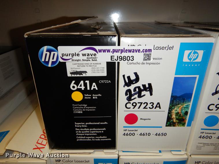 image for item EJ9803 Approximately 11 toner cartridges