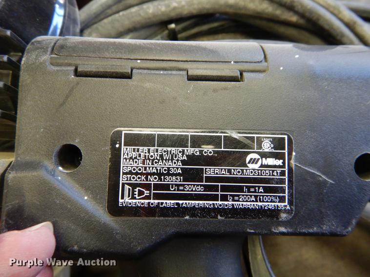 image for item EN9076 Miller Spoolmatic 30A spool gun