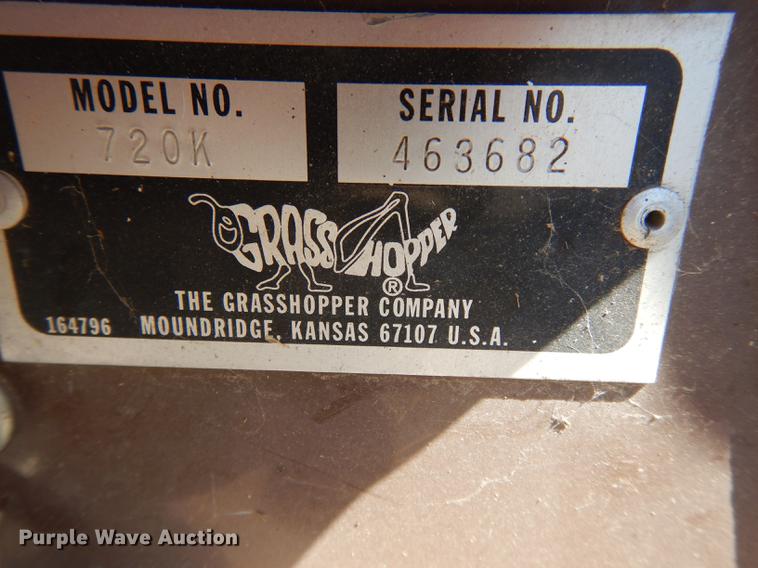 image for item EN9080 Grasshopper 720K ZTR lawn mower