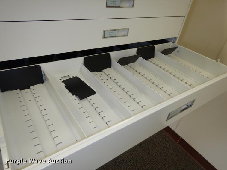 image for item EN9132 (4) Russ Bassett card/microfiche cabinets