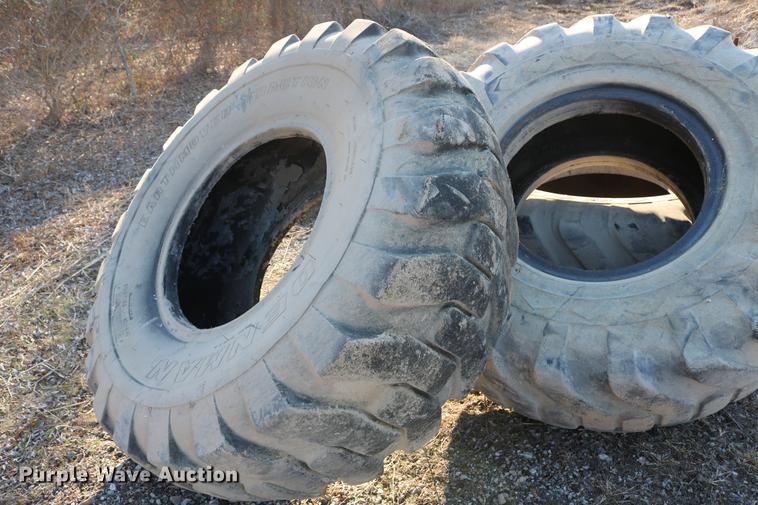 image for item EW9010 (4) Goodyear 20.5-25 tires