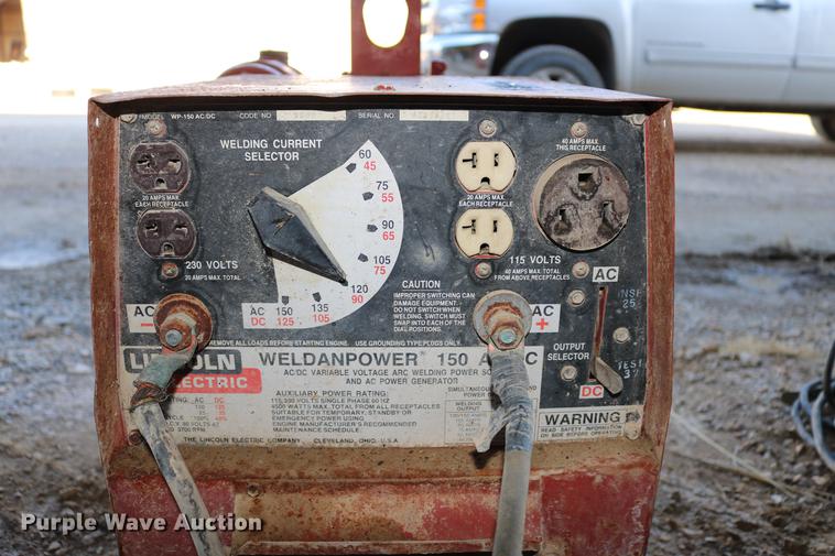 image for item EW9012 Lincoln WP-150 AC/DC welder