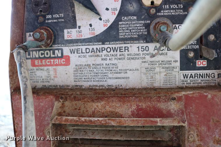 image for item EW9012 Lincoln WP-150 AC/DC welder