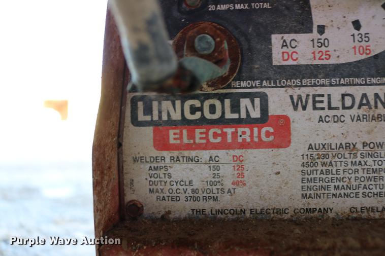 image for item EW9012 Lincoln WP-150 AC/DC welder