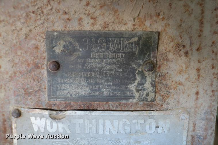 image for item EW9013 Worthington cement mixer