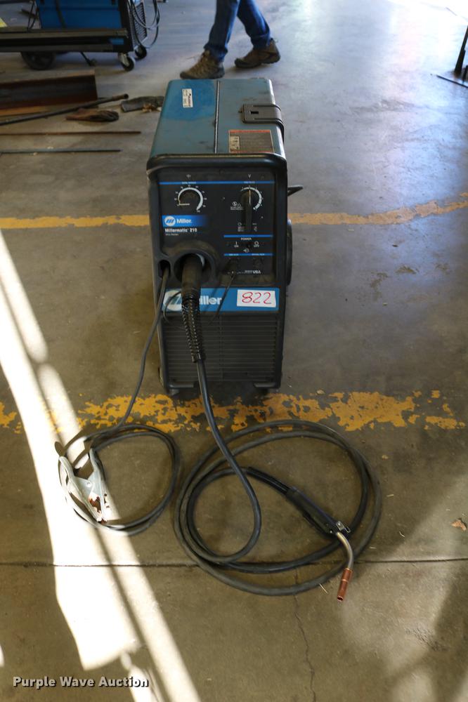 image for item EW9030 Miller Millermatic 210 MIG wire welder