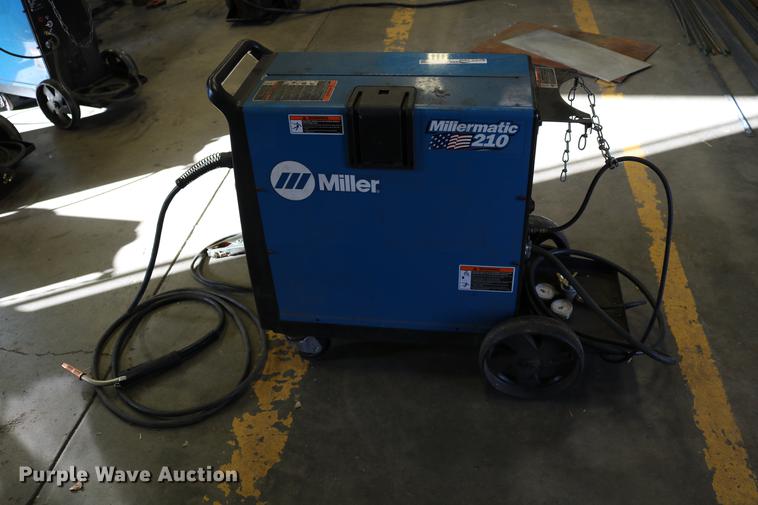 image for item EW9030 Miller Millermatic 210 MIG wire welder