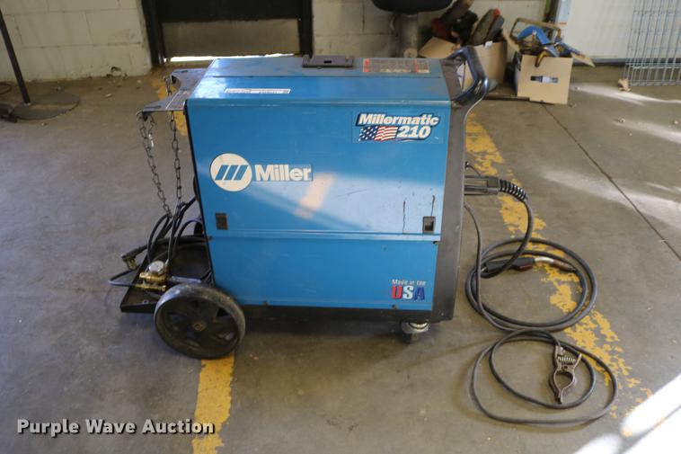 image for item EW9031 Miller Millermatic 210 MIG wire welder