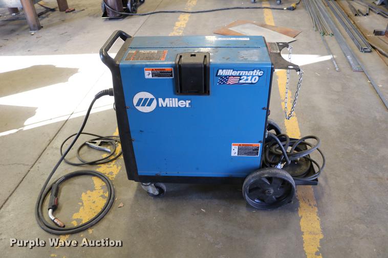 image for item EW9032 Miller Millermatic 210 MIG wire welder
