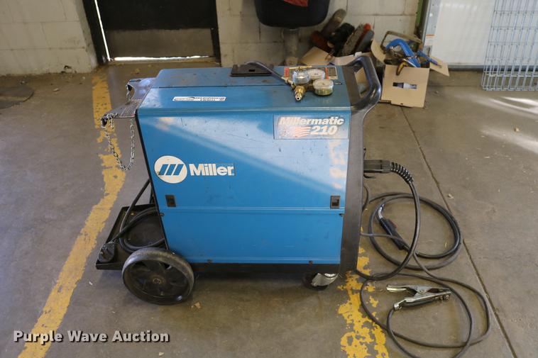 image for item EW9033 Miller Millermatic 210 MIG wire welder