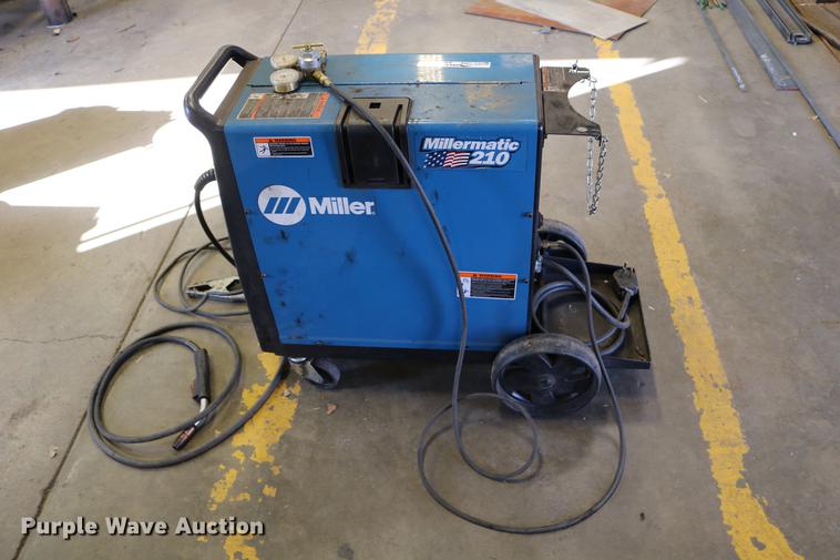 image for item EW9033 Miller Millermatic 210 MIG wire welder