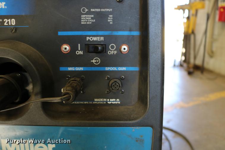 image for item EW9033 Miller Millermatic 210 MIG wire welder