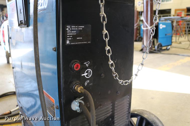 image for item EW9033 Miller Millermatic 210 MIG wire welder