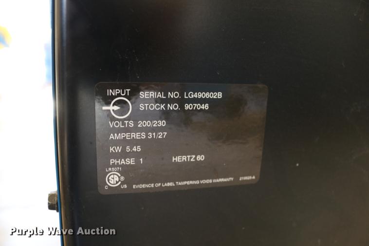 image for item EW9033 Miller Millermatic 210 MIG wire welder