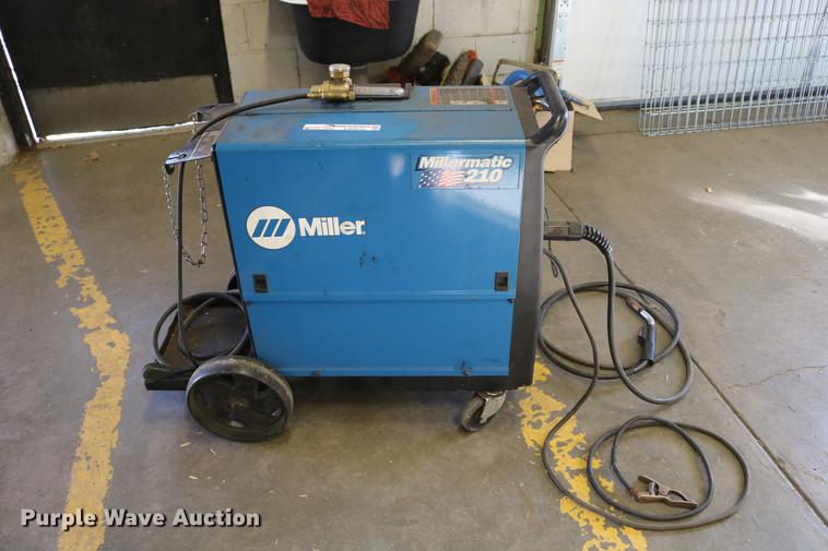 image for item EW9034 Miller Millermatic 210 MIG wire welder