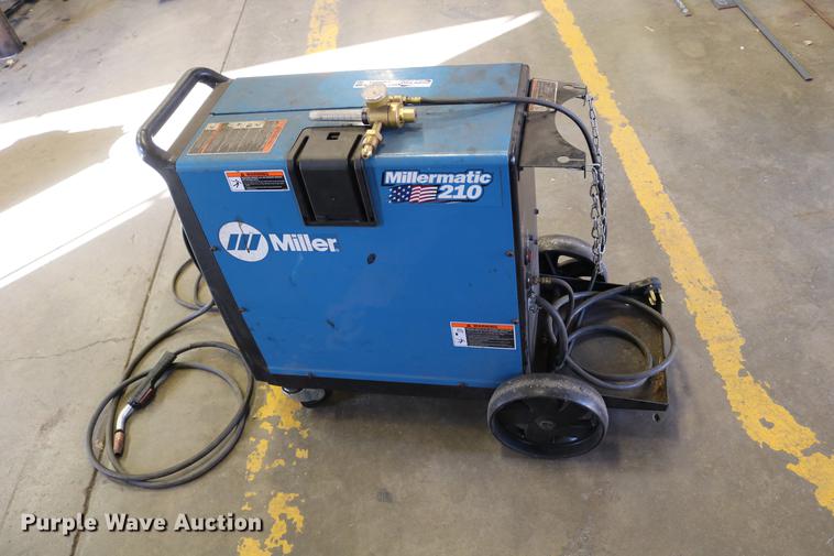 image for item EW9034 Miller Millermatic 210 MIG wire welder