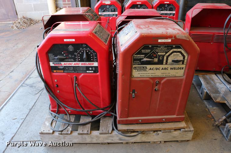 image for item EW9036 (4) Lincoln arc welders