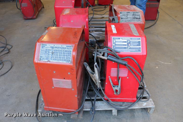 image for item EW9036 (4) Lincoln arc welders