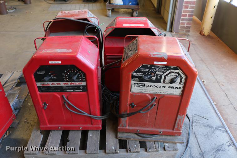 image for item EW9036 (4) Lincoln arc welders