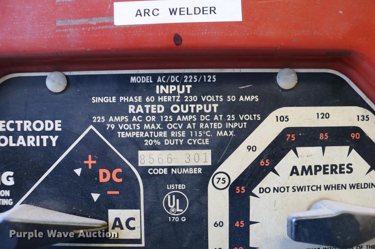 image for item EW9036 (4) Lincoln arc welders