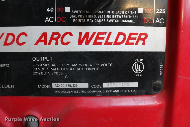 image for item EW9036 (4) Lincoln arc welders