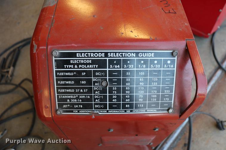 image for item EW9036 (4) Lincoln arc welders