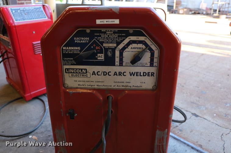 image for item EW9036 (4) Lincoln arc welders