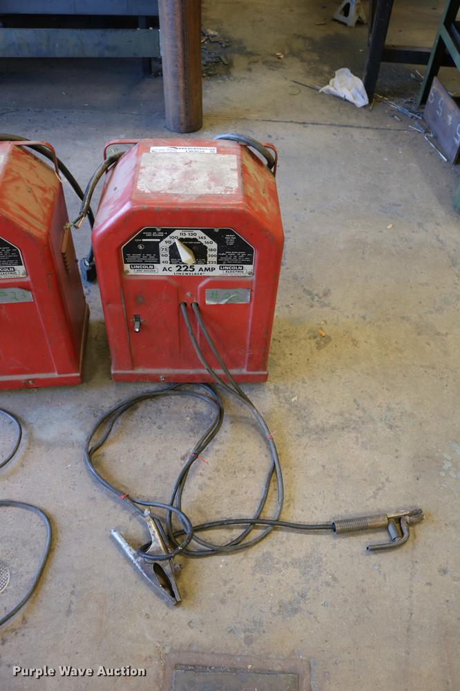 image for item EW9039 (2) Lincoln arc welders