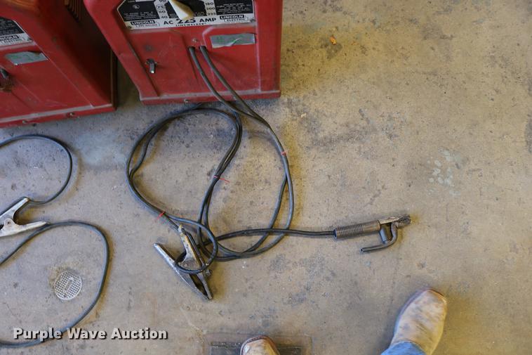 image for item EW9039 (2) Lincoln arc welders