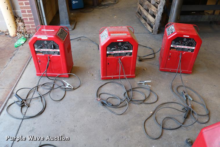 image for item EW9040 (3) Lincoln arc welders