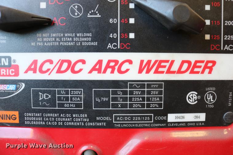 image for item EW9040 (3) Lincoln arc welders