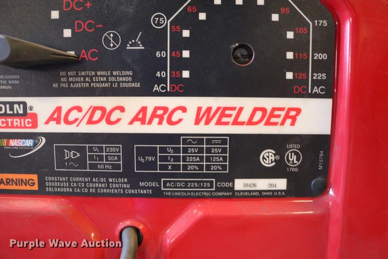 image for item EW9040 (3) Lincoln arc welders