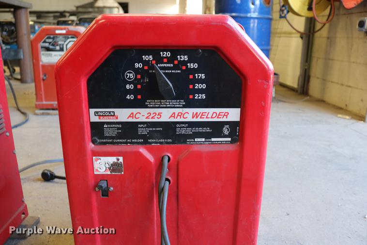 image for item EW9041 (3) Lincoln AC-225 arc welders