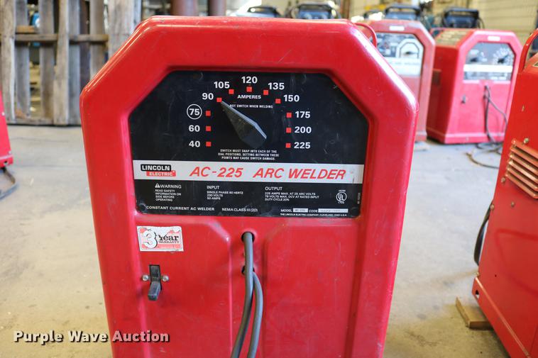 image for item EW9041 (3) Lincoln AC-225 arc welders